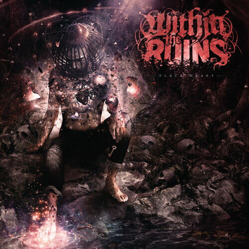 Within the Ruins - Black Heart (Opaque Apple Red ＆ Opaque Silver Vinyl) LP レコード 【輸入盤】