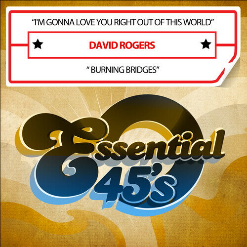 David Rogers - I 039 m Gonna Love You Right Out Of This World / Burning Bridges (Digital 45) CD アルバム 【輸入盤】