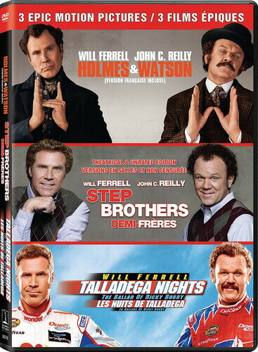 【取寄】Holmes ＆ Watson / Step Brothers / Talladega Nights: The Ballad Of Ricky Bobby DVD 【輸入盤】