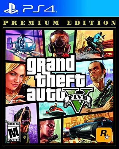 Grand Theft Auto V Premium Online Edition PS4 StandardEdition 北米版 輸入版 ソフト