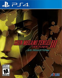 Shin Megami Tensei III: Nocturne HD Remaster PS4 北米版 輸入版 ソフト