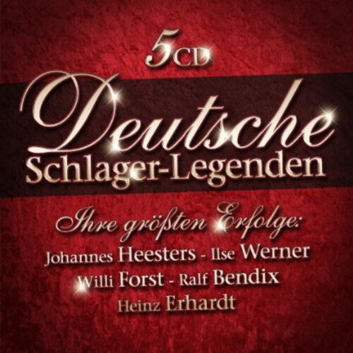 【取寄】Deutsche Schlager Legenden / Various - Deutsche Schlager Legenden CD アルバム 【輸入盤】