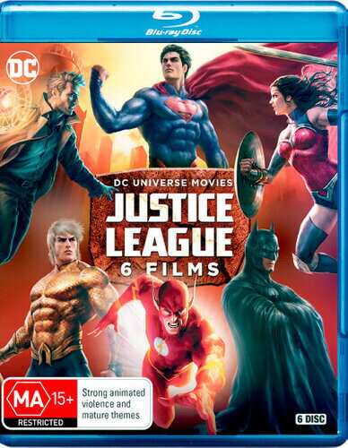 【取寄】DC Universe Movies: Justice League: 6 Films ブルーレイ 【輸入盤】