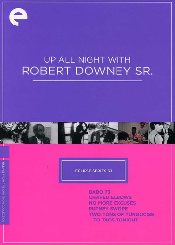 Up All Night With Robert Downey, Sr. (Criterion Collection - Eclipse Series 33) DVD 【輸入盤】