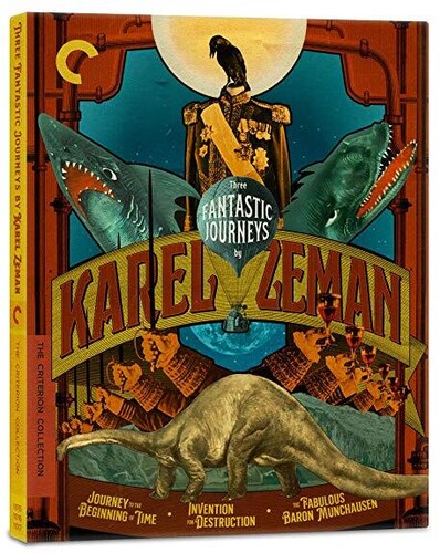 Three Fantastic Journeys by Karel Zeman (Criterion Collection) u[C yAՁz