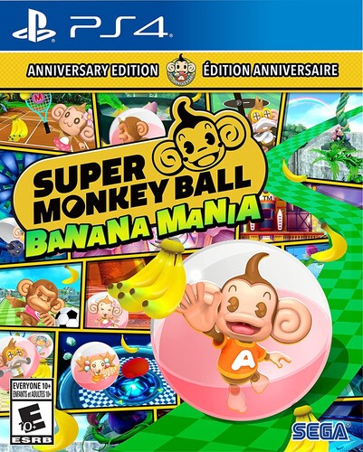 Super Monkey Ball Banana Mania ANNIVERSARY LAUNCH EDITION PS4 kĔ A \tg