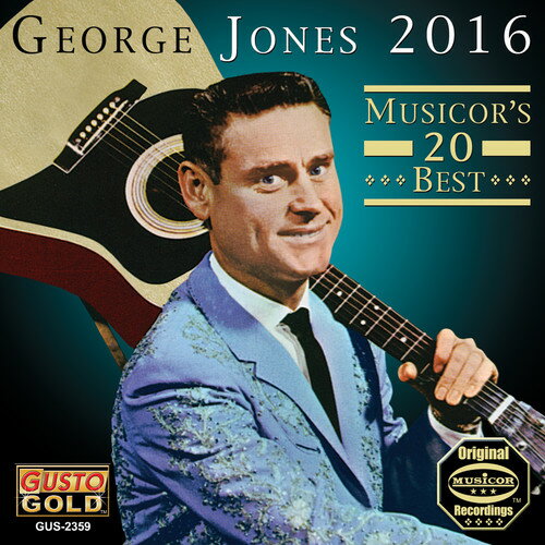 ジョージジョーンズ George Jones - 2016: Musicor's 20 Best CD アルバム 【輸入盤】