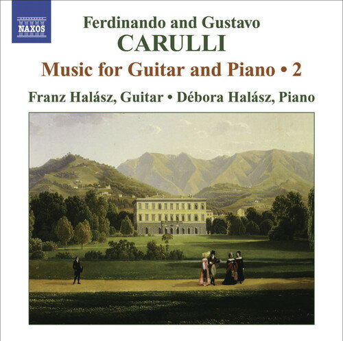 Carulli / Franz Halasz ＆ Debora - Music for Guitar ＆ Piano 2 CD アルバム 