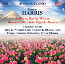 Harris / Eclipse Chamber Orchestra / Alimena - Warm Day in Winter / Aulos Triptych / Flowers CD アルバム 【輸入盤】