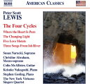 ◆タイトル: Peter Scott Lewis: Four Cycles◆アーティスト: Lewis / Abraham / Narucki / McAllister◆現地発売日: 2016/08/12◆レーベル: Naxos AmericanLewis / Abraham / Narucki / McAllister - Peter Scott Lewis: Four Cycles CD アルバム 【輸入盤】※商品画像はイメージです。デザインの変更等により、実物とは差異がある場合があります。 ※注文後30分間は注文履歴からキャンセルが可能です。当店で注文を確認した後は原則キャンセル不可となります。予めご了承ください。[楽曲リスト]1.1 Where the Heart Is Pure - Christine Abraham/Keisuke Nakagoshi 1.2 Night Along the Columbia - Christine Abraham/Keisuke Nakagoshi 1.3 Spring Poem in the Skagit Valley - Christine Abraham/Keisuke Nakagoshi 1.4 The Changing Light - Stephen Gosling/The New York Virtuoso Singers Quartet 1.5 Big Sur Light - Stephen Gosling/The New York Virtuoso Singers Quartet 1.6 The Moon Stayed Full Last Month - Stephen Gosling/The New York Virtuoso Singers Quartet 1.7 Dictionaries of Light - Stephen Gosling/The New York Virtuoso Singers Quartet 1.8 Dreaming - the New York Virtuoso Singers Quartet 1.9 In Evergreen Forest - the New York Virtuoso Singers Quartet 1.10 Of the Ocean - the New York Virtuoso Singers Quartet 1.11 The Rhythm of Your Soul - the New York Virtuoso Singers Quartet 1.12 Enveloping Our Love - the New York Virtuoso Singers Quartet 1.13 What Day Is It Now - Susan Narucki/Colin McAllister 1.14 Going Out to Meet the Moon Whales - Susan Narucki/Colin McAllister 1.15 Once More, the Round - Susan Narucki/Colin McAllister