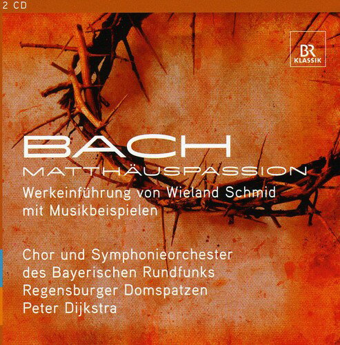 J.S. Bach / Regensburger Domspatzen / Dijkstra - Bach: Matthew-Passion CD アルバム 