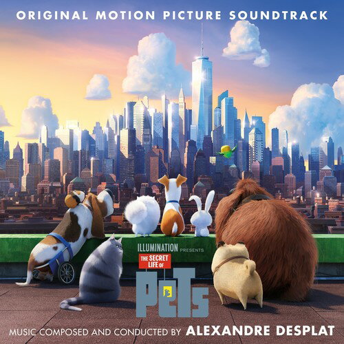 アレクサンドルデスプラ Alexandre Desplat - The Secret Life of Pets (オリジナル・サウンドトラック) サントラ CD アルバム 【輸入盤】