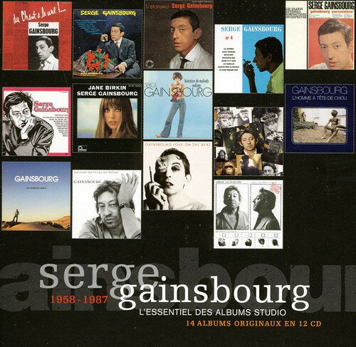 【取寄】セルジュゲンスブール Serge Gainsbourg - L'essentiel Des Albums Studio 1958 - 1987 CD アルバム 【輸入盤】