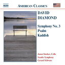 ◆タイトル: Symphony 3 / Psalm / Kaddish for Cello ＆ Orchestra◆アーティスト: Diamond / Starker / Schwarz / Seattle Symphony◆現地発売日: 2003/04/15◆レーベル: Naxos AmericanDiamond / Starker / Schwarz / Seattle Symphony - Symphony 3 / Psalm / Kaddish for Cello ＆ Orchestra CD アルバム 【輸入盤】※商品画像はイメージです。デザインの変更等により、実物とは差異がある場合があります。 ※注文後30分間は注文履歴からキャンセルが可能です。当店で注文を確認した後は原則キャンセル不可となります。予めご了承ください。[楽曲リスト]1.1 Psalm 1.2 Kaddish for Cello and Orchestra - Janos Starker 1.3 Allegro Deciso 1.4 Andante 1.5 Allegro Vivo 1.6 Adagio Assai