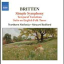 Britten / Daniel / Wyn-Rogers / Dukes / Bedford - Simple Symphony CD アルバム 【輸入盤】