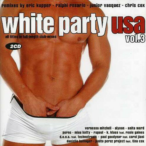 【取寄】White Party Usa 3 / Various - White Party USA, Vol. 3 CD アルバム 【輸入盤】