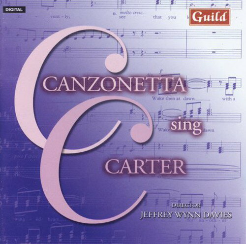 Carter / Canzonetta / Davies - Canzonetta Sing Carter CD Ao yAՁz