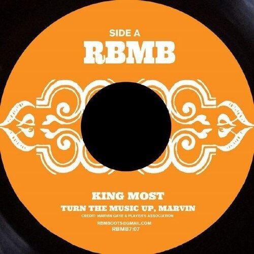 【取寄】King Most - Turn The Music Up Marvin / Hook Swing ＆ Rip レコード (7inchシングル)