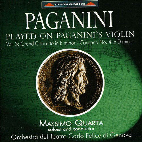 Paganini / Quarta - Violin Concertos 3 CD Х ͢ס