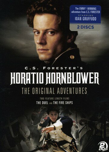 ◆タイトル: Horatio Hornblower: The Original Adventures◆現地発売日: 2011/04/26◆レーベル: A&E Home Video 輸入盤DVD/ブルーレイについて ・日本語は国内作品を除いて通常、収録されておりません。・ご視聴にはリージョン等、特有の注意点があります。プレーヤーによって再生できない可能性があるため、ご使用の機器が対応しているか必ずお確かめください。詳しくはこちら ※商品画像はイメージです。デザインの変更等により、実物とは差異がある場合があります。 ※注文後30分間は注文履歴からキャンセルが可能です。当店で注文を確認した後は原則キャンセル不可となります。予めご了承ください。He is the ultimate high seas hero: A man of unshakable courage, unwavering principles, and extraordinary skill. Joining the Royal Navy at the outset of the bloody Napoleonic Wars, Horatio Hornblower rises quickly from raw recruit to seasoned sailor, and his exploits become the stuff of legend. A&Es lavish adaptations of C.S. Foresters classic novels charmed millions of viewers with their swashbuckling action, broadside battles, and below decks intrigue. This set brings together two feature length chapters in the Emmy winning Hornblower saga: THE DUEL and THE FIRE SHIPS. Ioan Gruffudd (THE FANTASTIC FOUR, TITANIC) gives a star-making performance as the dashing hero, and the stellar supporting cast includes Robert Lindsay (ME & MY GIRL), Jamie Bamber (BAND OF BROTHERS), and Paul Copley (QUEER AS FOLK).Horatio Hornblower: The Original Adventures DVD 【輸入盤】