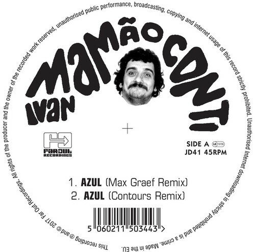 【取寄】Ivan Conti - Azul レコード (12inchシングル)