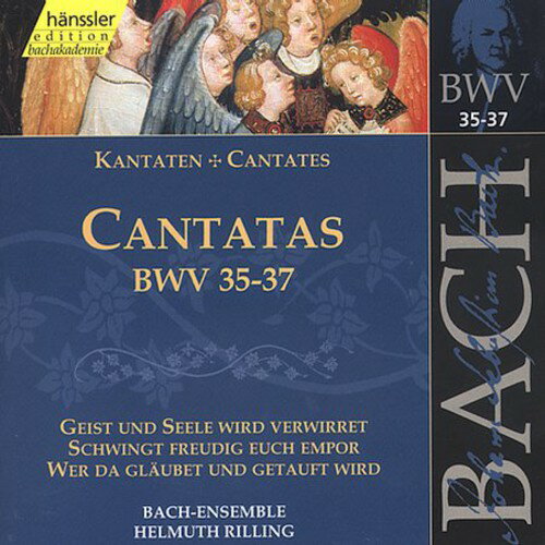 Bach / Gachinger Kantorei / Rilling - Sacred Cantatas BWV 35 36 37 CD Х ͢ס