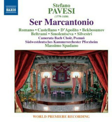Pavesi / Romano / Bekbosunov / Beltrami - Ser Marcantonio CD Ao yAՁz