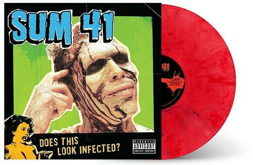 楽天WORLD DISC PLACESum 41 - Does This Look Infected （Red Swirl Vinyl 180g） LP レコード 【輸入盤】