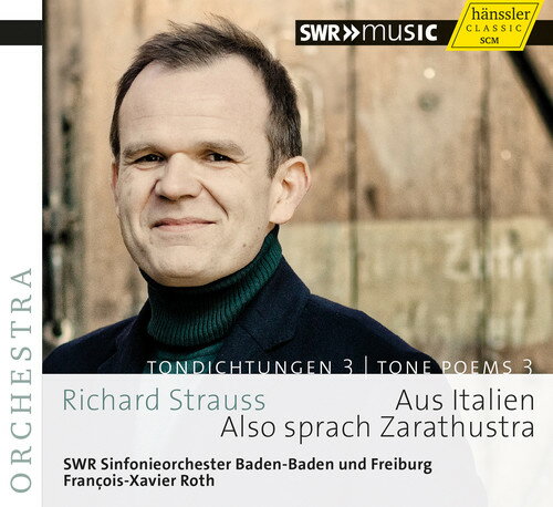 Strauss / S.W.R. Sym Orch Baden-Baden Andfreiburg - Tone Poems 3 CD アルバム 【輸入盤】