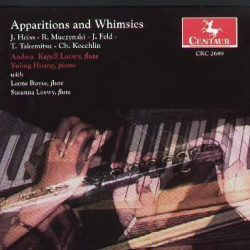 Heiss / Muczynski / Lewis / Buyse / Loewy / Huang - Apparitions for Flute ＆ Piano CD アルバム 【輸入盤】