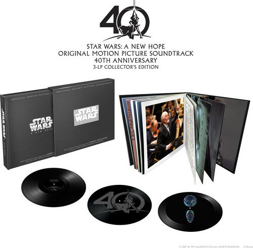 ジョンウィリアムズ John Williams - Star Wars: Episode IV: A New Hope (オリジナル・サウンドトラック) サントラ (40th Anniversary) LP レコード 【輸入盤】