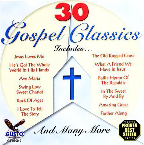 【取寄】30 Gospel Classics / Various - 30 Gospel Classics CD アルバム 【輸入盤】