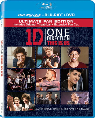 【取寄】One Direction: This Is Us ブルーレイ 3D 【輸入盤】