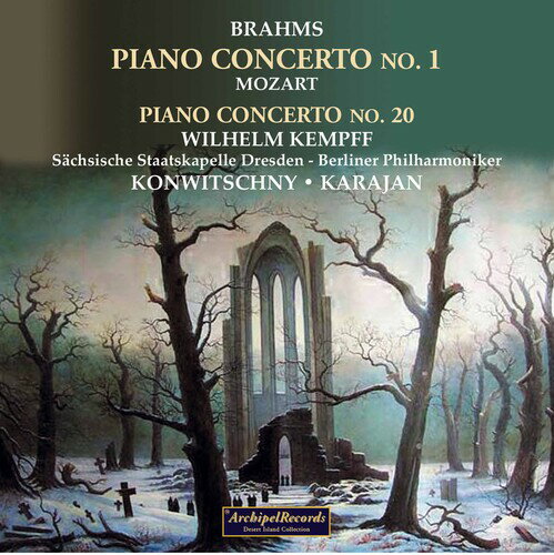 Kempff / Brahms / Mozart / Berlin Phil / Karajan - Piano CD アルバム 【輸入盤】