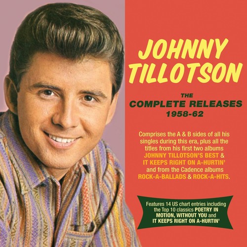 Johnny Tillotson - Complete Releases 1958-62 CD アルバム 【輸入盤】