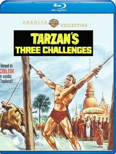 Tarzan's Three Challenges ブルーレイ 【輸入盤】