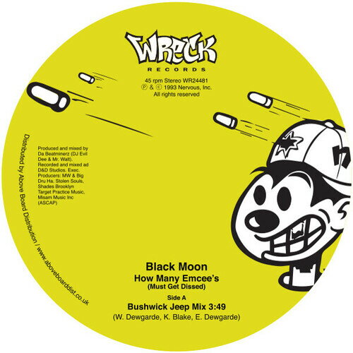 【取寄】Black Moon - How Many Emcee's (must Get Dissed) レコード (7inchシングル)