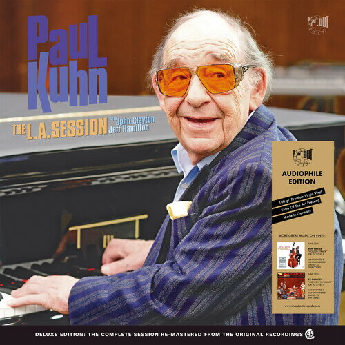 ◆タイトル: L.a. Session◆アーティスト: Paul Kuhn / John Clayton / Jeff Hamilton◆現地発売日: 2021/07/16◆レーベル: In & Out Records◆その他スペック: デラックス・エディションPaul Kuhn / John Clayton / Jeff Hamilton - L.a. Session LP レコード 【輸入盤】※商品画像はイメージです。デザインの変更等により、実物とは差異がある場合があります。 ※注文後30分間は注文履歴からキャンセルが可能です。当店で注文を確認した後は原則キャンセル不可となります。予めご了承ください。[楽曲リスト]1.1 Almost the Blues 1.2 Just in Time 1.3 Close Your Eyes 1.4 You´Ve Changed 1.5 On a Clear Day You Can See Forever 1.6 Griff 1.7 Dinah 2.1 Speak Low 2.2 Emily 2.3 There Will Never Be Another You 2.4 My Heart Stood Still 2.5 Ornithology 2.6 People 2.7 As Time Goes By 2.8 Don´T Mean a Thing (If It Ain´T Got That Swing) 2.9 My World of MusicNever before has Paul Kuhn sounded like this. Easy-going, relaxed, smart and full of surprises, he responds to the two swing luminaries and deploys all his skills and dexterities. 'Working with Jeff Hamilton and John Clayton was a wonderful experience,' he says. 'Hamilton is an unbelievable drummer with a magic capacity for dynamics. And Clayton has a really elegant style, he could also be a good cello player.' All this sums up a sublime session, full of colors with Kuhn's original compositions, 'Almost The Blues', 'Griff' and 'My World Of Music', dedicated to the late tenor saxophonist, Johnny Griffin, as well as thirteen tasteful standards, played with much blood, sweat and tears.The repertoire ranges from the juvenile up-tempo track 'Close Your Eyes' by Ray Noble and the soulful 'You've Changed', made famous by Nat King Cole, to the soaring 'On A Clear Day', penned by Burton Lane. Kuhn, Hamilton and Clayton transform the otherwise frisky 1925 ballroom gem 'Dinah' and 'My Heart Stood Still' into an elegant swing mode, while Kurt Weill's 'Speak Low' dances cheerfully. Johnny Mandel's 'Emily' is a showcase for the bassist's pizzicato ability, which is highly praised by Kuhn. Listening to their version of 'Ornithology' you have the impression that Charlie Parker will join in at any moment while the beautiful, noble 'People' shows the sensitive power of the combo. Even as a gentleman crooner, Kuhn scores with 'Just In Time', a tune for which Frank Sinatra, Dean Martin and Ella Fitzgerald have set unshakeable standards, as well as with Harry Warren's 'There Will Never Be Another You' and his favorite tune, 'As Time Goes By'.As a piano player and vocalist with an unfailing sense of rhythm and melody, Kuhn absorbs every note and transforms it into a special form of timeless swing.