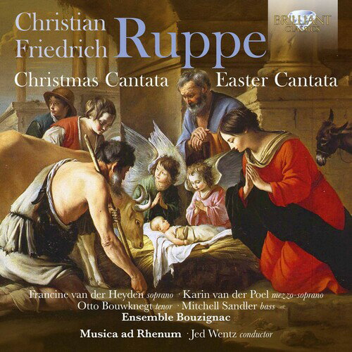 Ruppe / Musica AD Rhenum / Ensemble Bouzignac - Christmas Cantata CD アルバム 【輸入盤】