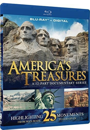 America 039 s Treasures - 12 Part National Monument Documentary ブルーレイ 【輸入盤】