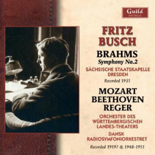 Busch / Dansk Radiosymfoniorkestret / Busch - Fritz Busch 1919 1931 1948-51 CD アルバム 【輸入盤】