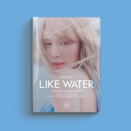 【取寄】Wendy - Like Water (Photo Book Version) (incl. 128pg Booklet, Postcard, Bookmark, Photocard + Poster) CD アルバム 【輸入盤】