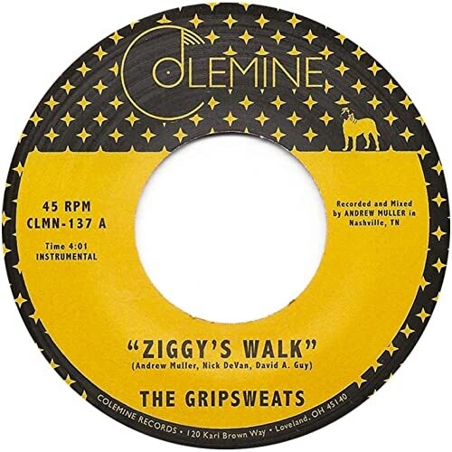 Gripsweats - Ziggy's Walk / Alpha Dog レコード (7inchシングル)