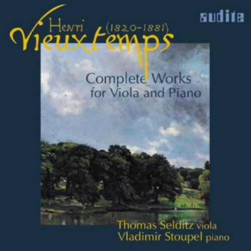 Vieuxtemps / Selditz / Stoupel - Complete Works for Viola ＆ Piano CD アルバム 