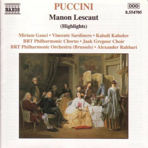 Puccini / Gauci / Sardinero / Kaludov / Rahbari - Manon Lescaut CD アルバム 【輸入盤】