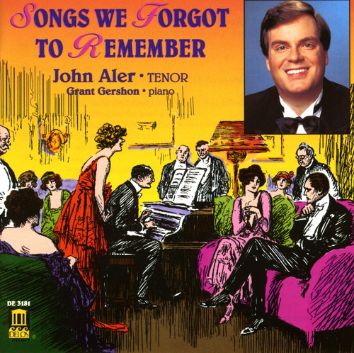 John Aler / Grant Gershon - Songs We Forgot to Remember CD アルバム 【輸入盤】