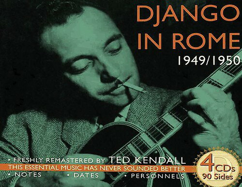 【取寄】ジャンゴラインハルト Django Reinhardt - Django in Rome 1949-1950 CD アルバム 【輸入盤】
