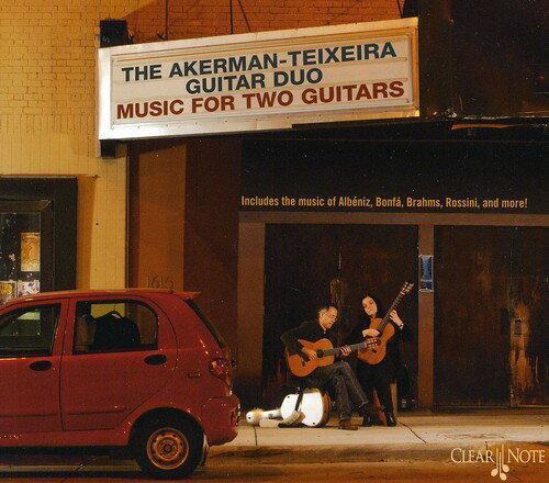 Rossini / Brahms / Albeniz - Music for Two Guitars CD アルバム 【輸入盤】