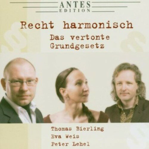 Bierling / Weiss / Lehel - Recht Harmonisch CD Ao yAՁz