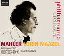 Mahler / Philharmonia Orchestra / Maazel - Symphonies Nos 1-3 CD アルバム 【輸入盤】